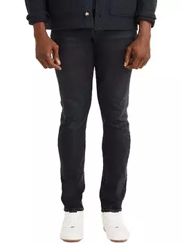 Мужские спортивные узкие темные джинсы с прямыми штанинами Madewell, цвет Waites Wash