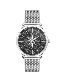 Мужские стальные часы Rebel Spirit с компасом Thomas Sabo, серебряный