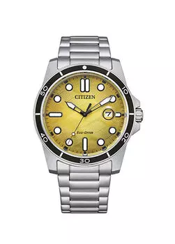 Мужские стальные наручные часы Aw1816-89X Citizen, серебряный