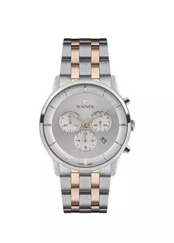 Мужские стальные наручные часы Wa.19911-C Wainer, серый