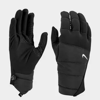 Мужские стеганые перчатки Nike, черный