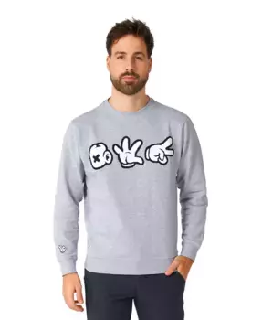 Мужские свитера Deluxe OppoSuits, серый