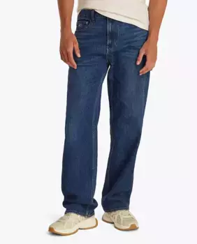 Мужские свободные джинсы Jaimie прямого кроя со средней посадкой Tommy Jeans, синий