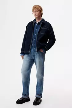 Мужские свободные прямые джинсы 555 Levi'S, индиго