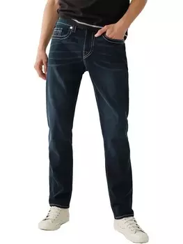 Мужские свободные темные узкие джинсы True Religion, цвет Dark Moonshadow