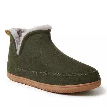 Мужские тапочки Alpine от Dearfoams Brixen Bootie, цвет Loden