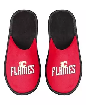 Мужские тапочки calgary flames scuff slide FOCO, красный