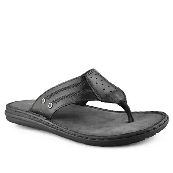 Мужские тапочки черные Tendenz