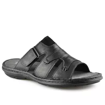 Мужские тапочки черные Tendenz