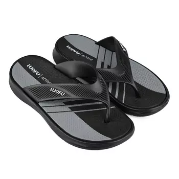 Мужские тапочки черные Tendenz