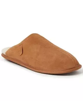 Мужские тапочки Fireside by Dearfoam из натуральной овчины Warwick Dearfoams