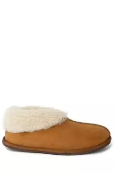 Мужские тапочки из овчины с ботильонами Celtic & Co. , коричневый