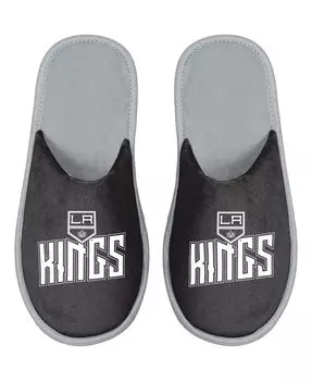 Мужские тапочки los angeles kings scuff slide FOCO, черный