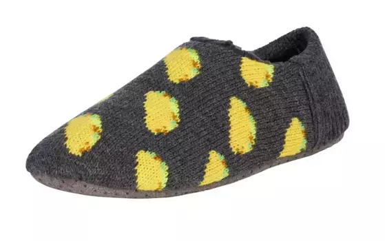 Мужские тапочки Northeast Outfitters Cosy Cabin Taco, серый