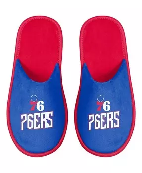 Мужские тапочки philadelphia 76ers scuff slide FOCO, синий