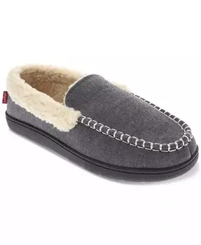 Мужские тапочки Roger Faux-Sherpa из шамбре Levi's, серый