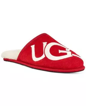 Мужские тапочки с логотипом scuff UGG, мульти