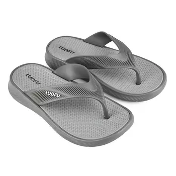 Мужские тапочки серые Tendenz