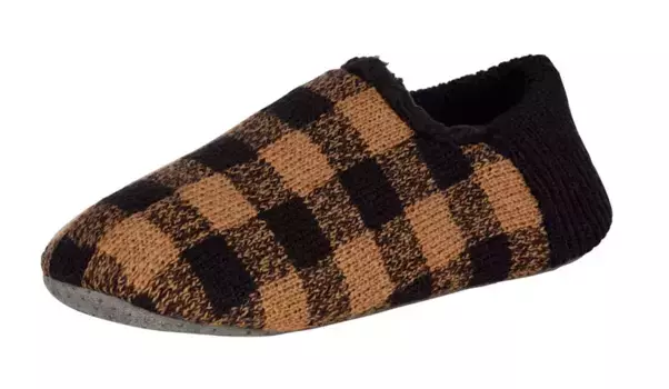 Мужские тапочки в клетку Northeast Outfitters Cozy Cabin, коричневый