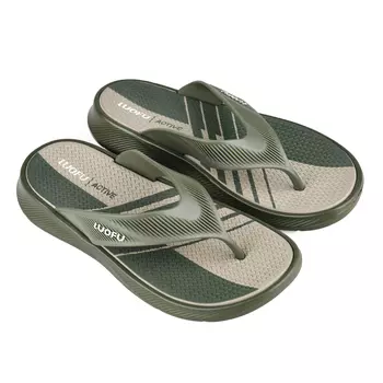 Мужские тапочки зеленые Tendenz