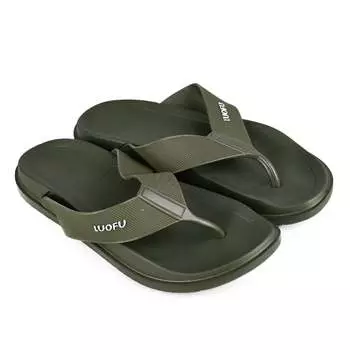 Мужские тапочки зеленые Tendenz