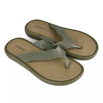 Мужские тапочки зеленые Tendenz