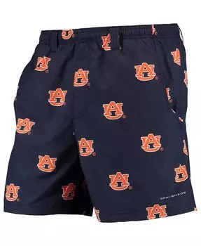 Мужские темно-каштановые шорты PFG Backcast II 6 дюймов Omni-Shade Hybrid Shorts Columbia