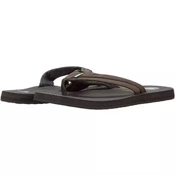 Мужские темно-серые сандалии в стиле пивной уютный легкий фанк Sanuk