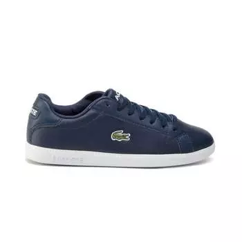 Мужские темно-синие/белые кроссовки Graduate bl 1 sma Lacoste, синий