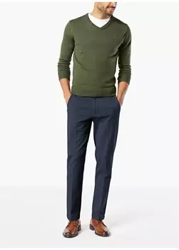 Мужские темно-синие брюки Dockers