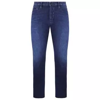 Мужские темно-синие джинсы Emporio Armani, синий