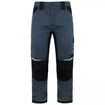 Мужские темно-синие рабочие брюки премиум-класса GDT с наколенниками Dickies, черный