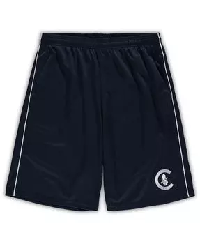 Мужские темно-синие сетчатые шорты chicago cubs big and tall cooperstown collection Profile, синий