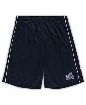 Мужские темно-синие сетчатые шорты chicago white sox big and tall cooperstown collection Profile, синий