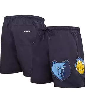 Мужские темно-синие тканые шорты Memphis Grizzlies Classics Pro Standard