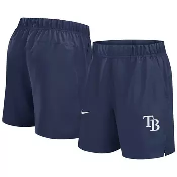 Мужские темно-синие тканые шорты Nike Tampa Bay Rays Victory Performance, цвет Ray Navy