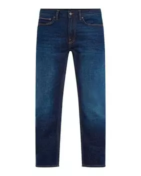 Мужские темные джинсы Denton стандартного кроя Tommy Hilfiger, индиго