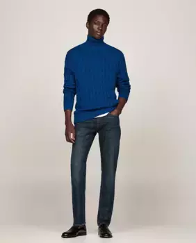 Мужские темные джинсы Tommy Hilfiger, синий