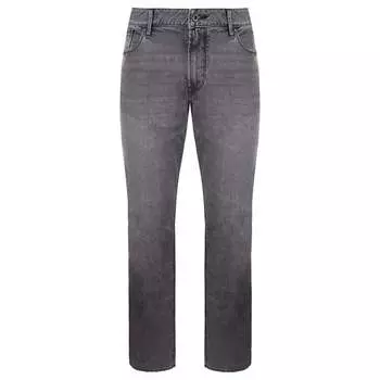 Мужские темные джинсы узкого кроя J06 Emporio Armani, серый