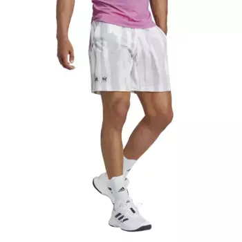 Мужские теннисные шорты Adidas NY Printed, белый