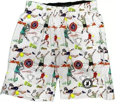 Мужские теннисные шорты Flow Society 7 дюймов, белый