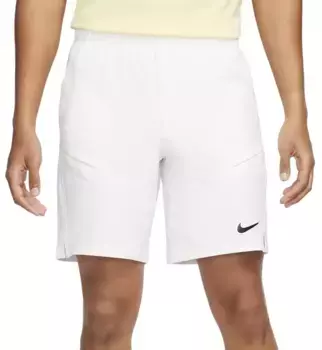 Мужские теннисные шорты NikeCourt Advantage 9 дюймов NikeCourt Advantage, белый/черный