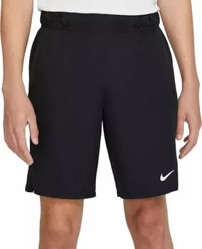 Мужские теннисные шорты NikeCourt Dri-FIT Victory 9 дюймов, черный