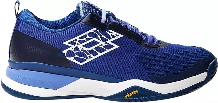 Мужские теннисные туфли Lotto Raptor HyperPulse 100 Speed, белый/синий