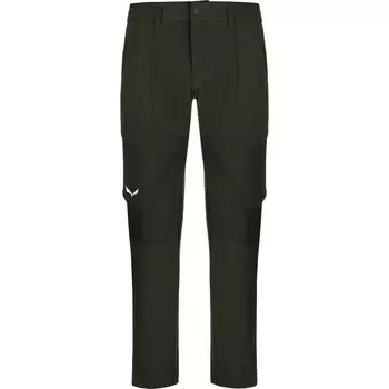 Мужские теплые брюки-карго Puez Dst Salewa, оливковый