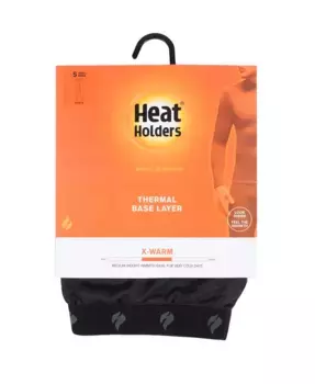 Мужские термобрюки X-Warm Base Layer Heat Holders, черный