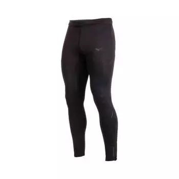 Мужские термолегкие леггинсы Breath Thermo Tight черного цвета MIZUNO