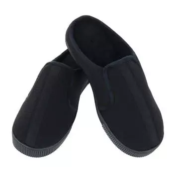 Мужские текстурированные трикотажные тапочки Kai Hoodback Isotoner, черный