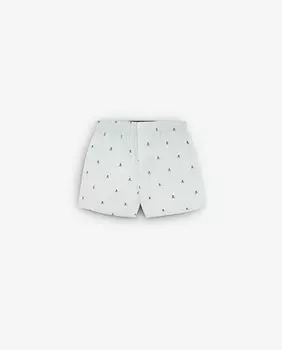 Мужские тканевые боксеры с микропринтами и застежкой на пуговицы Scalpers