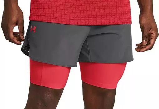 Мужские тканые шорты 2-в-1 Under Armour, мультиколор
